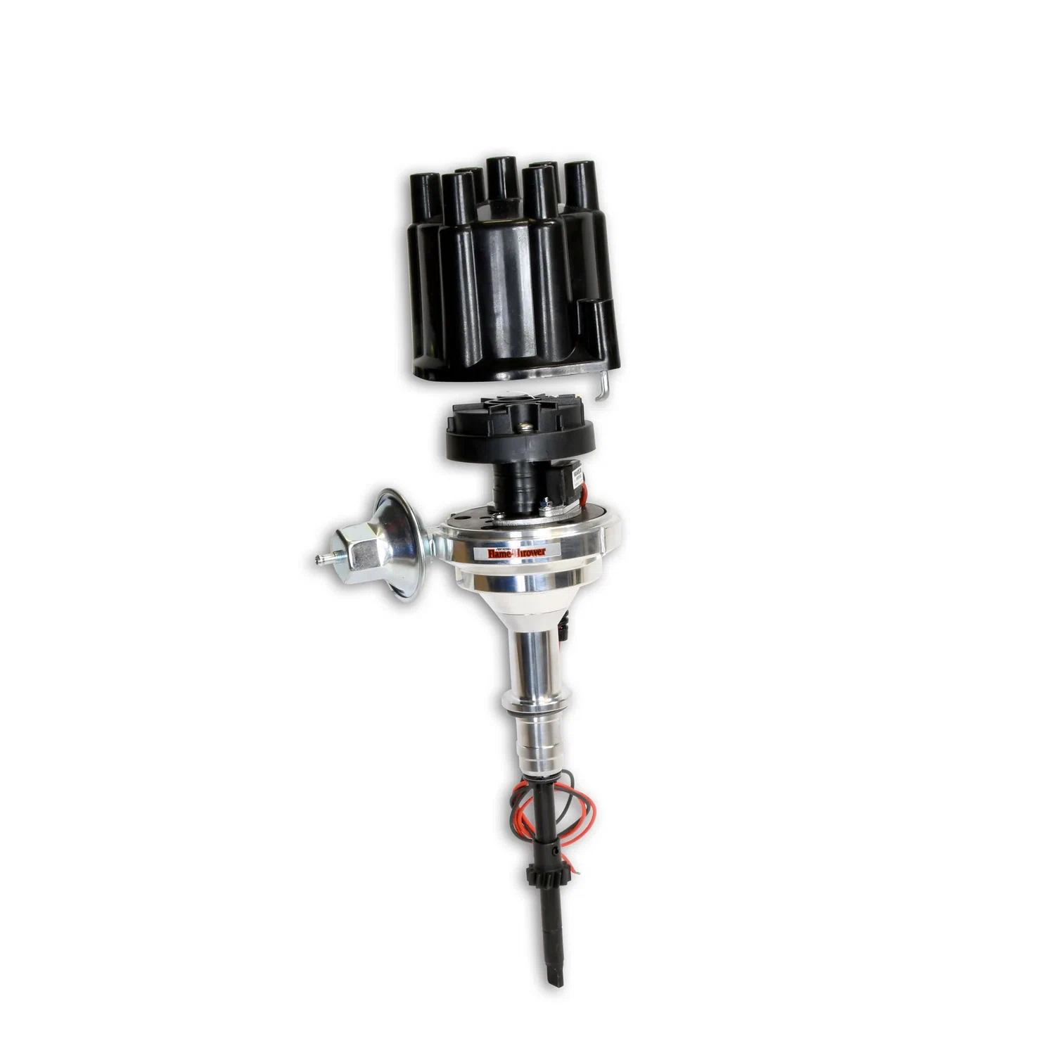 Billet Distributor for Chevy Distributor Electronic Ignition Black